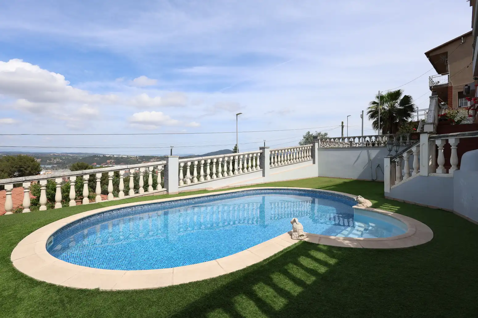 Swimming pool of Houses for sale in Sant Andreu de la Barca  with Heating, Private garden and Terrace