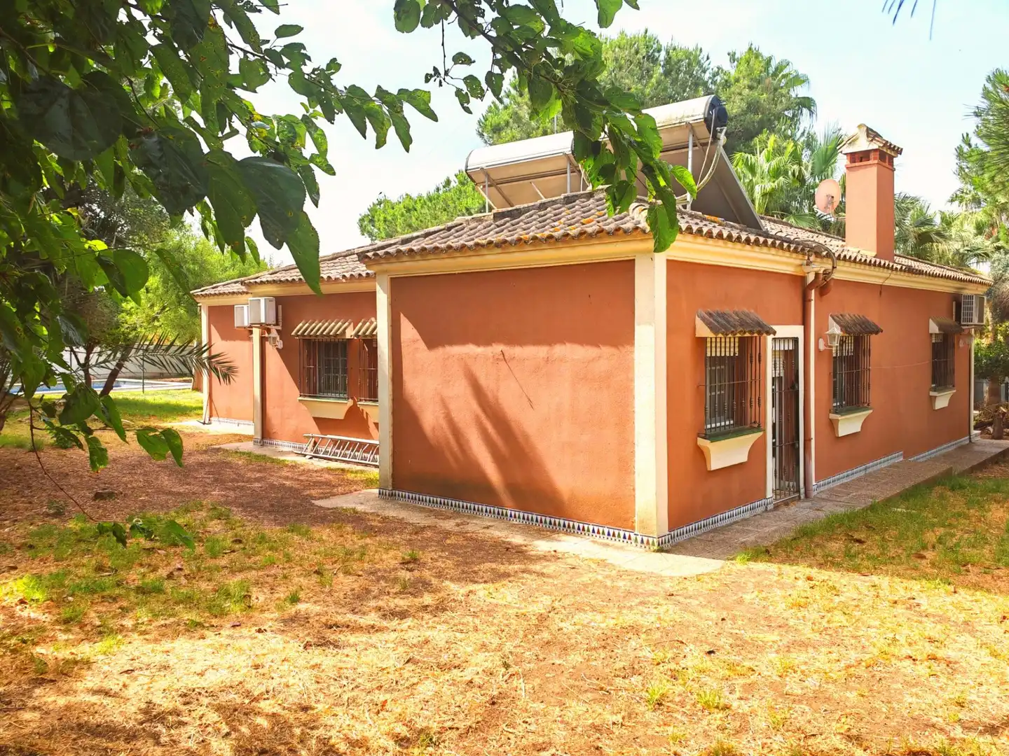 Jardí de Casa o xalet en venda en Chiclana de la Frontera amb Aire condicionat, Traster i Piscina