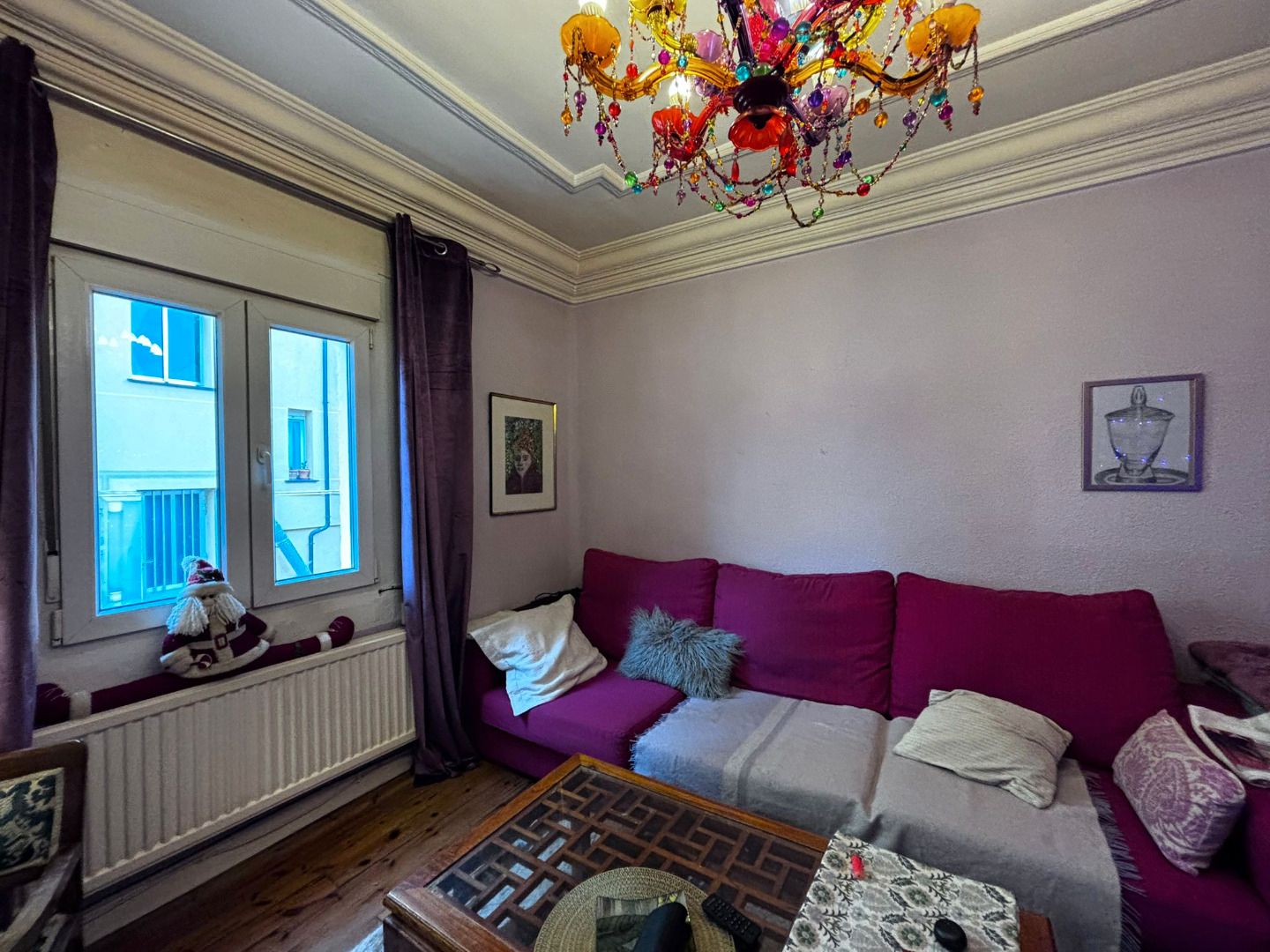 Sala d'estar de Pis en venda en Burgos Capital amb Calefacció