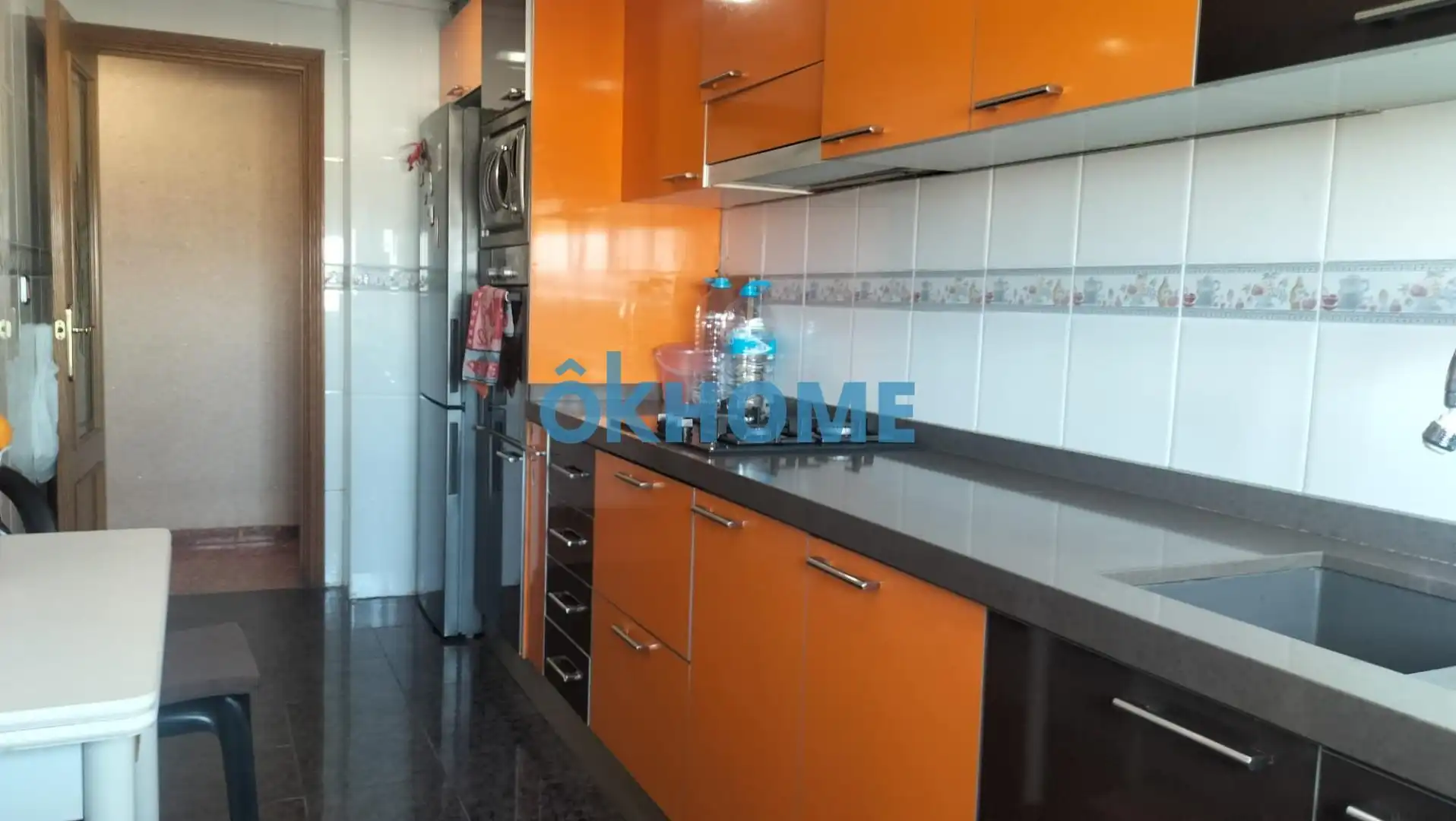 Kitchen of Flat for sale in Aldaia  with Air Conditioner, Heating and Private garden