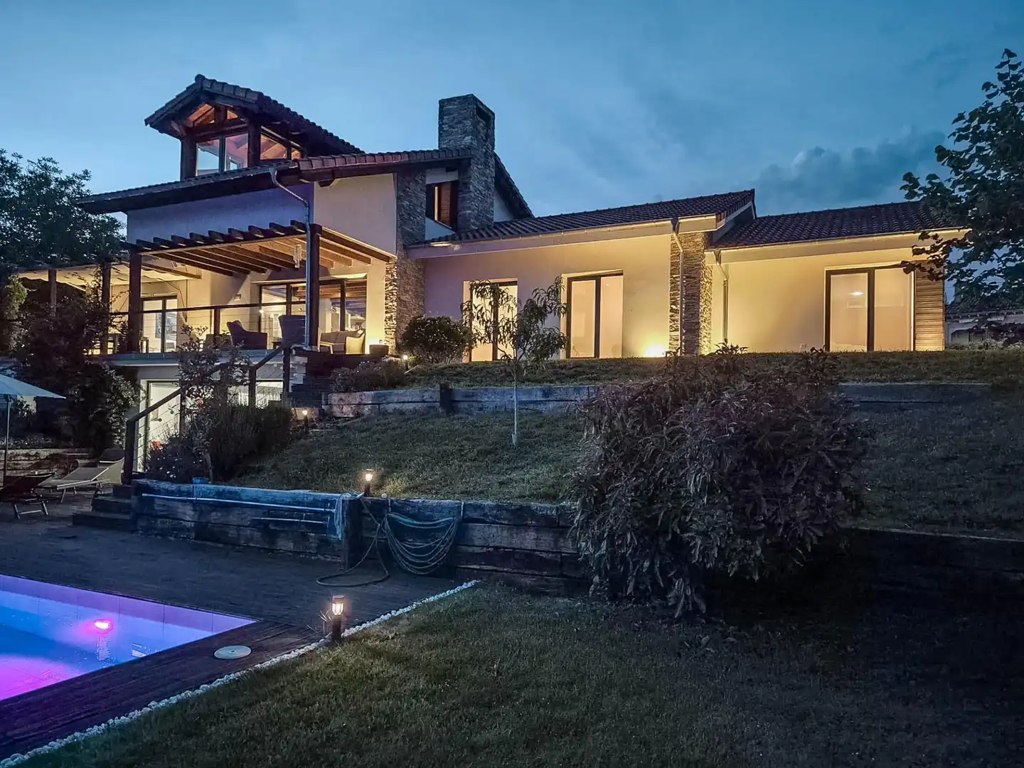 Vista exterior de Casa o chalet en venta en Siero con Aire acondicionado, Calefacción y Jardín privado