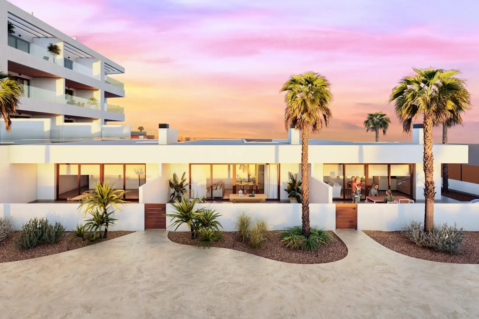 Vista exterior de Planta baja en venta en Playa de los Locos