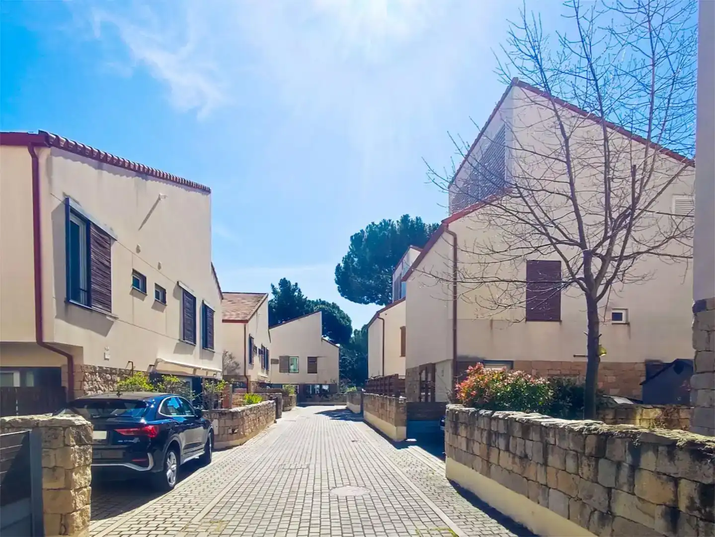 Vista exterior de Piso en venta en Alpedrete con Jardín privado, Trastero y Piscina