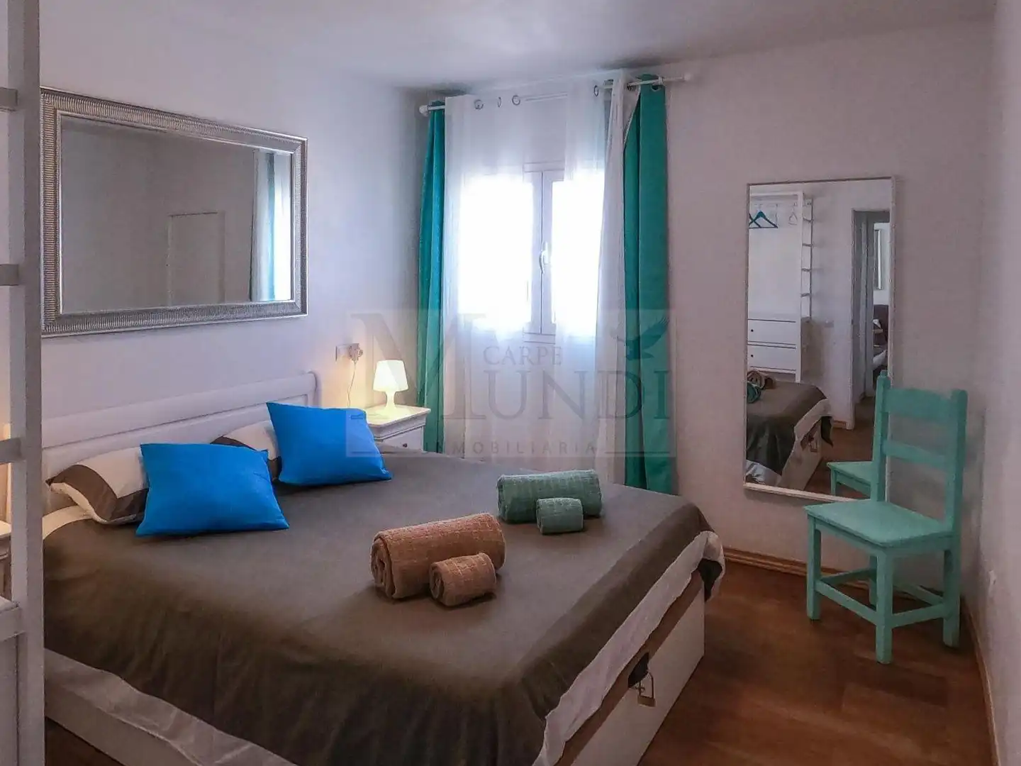Dormitori de Apartament en venda en La Oliva amb Terrassa i Moblat