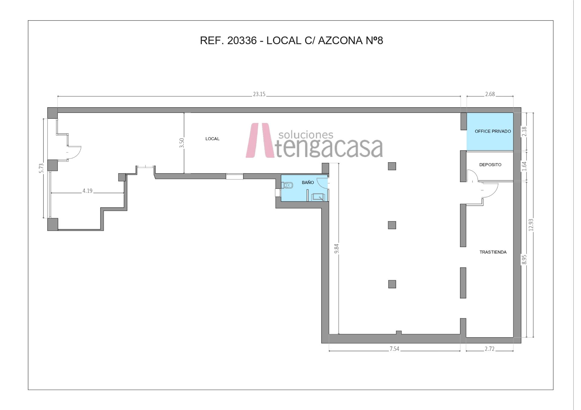 Premises to rent in  Madrid Capital  with Internet