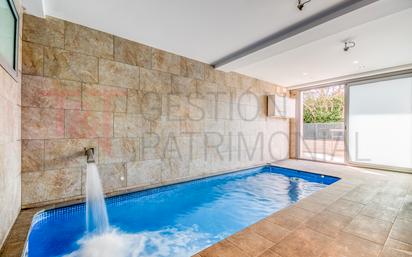 Swimming pool of House or chalet for sale in Vallromanes  with Air Conditioner, Terrace and Swimming Pool