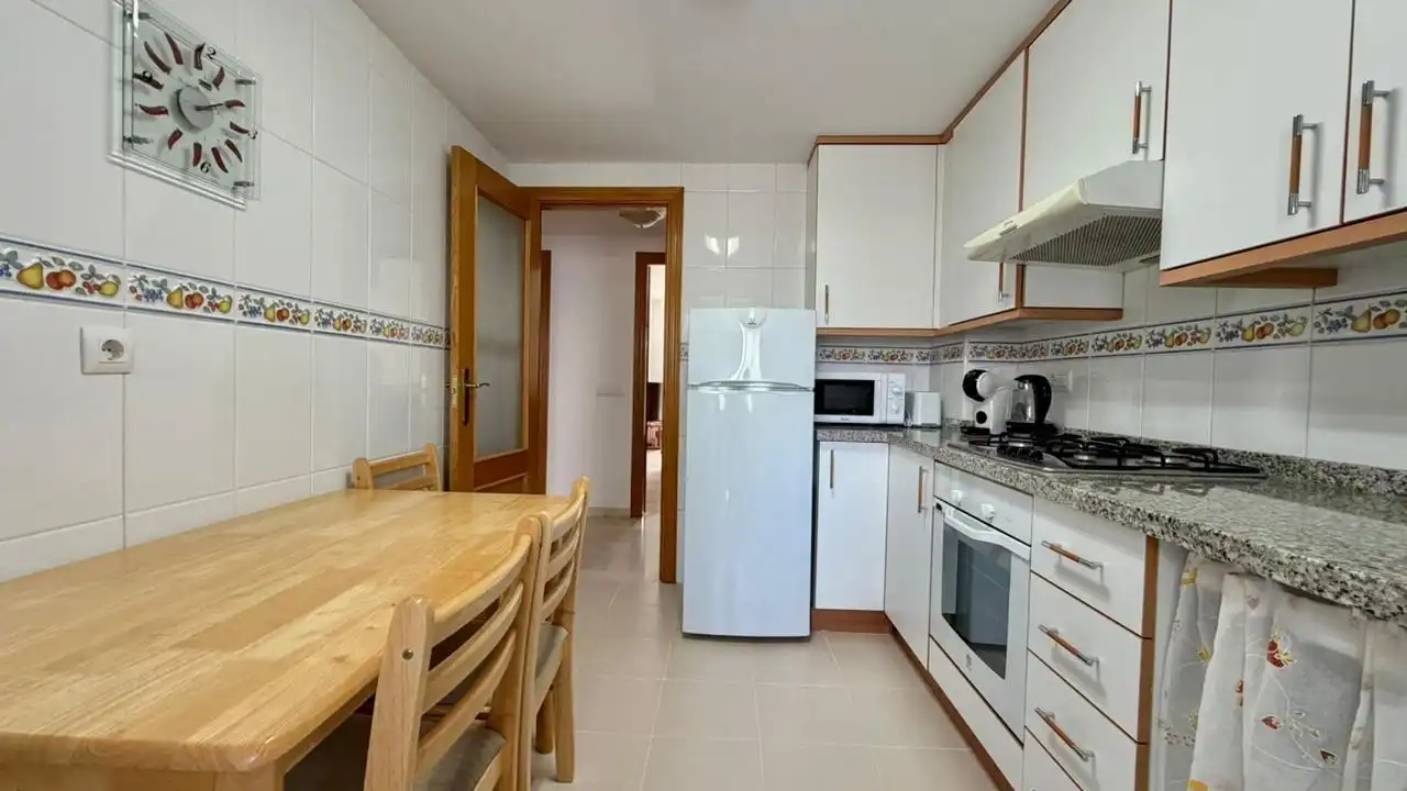 Kitchen of Apartments for rent in Villajoyosa / La Vila Joiosa  with Heating