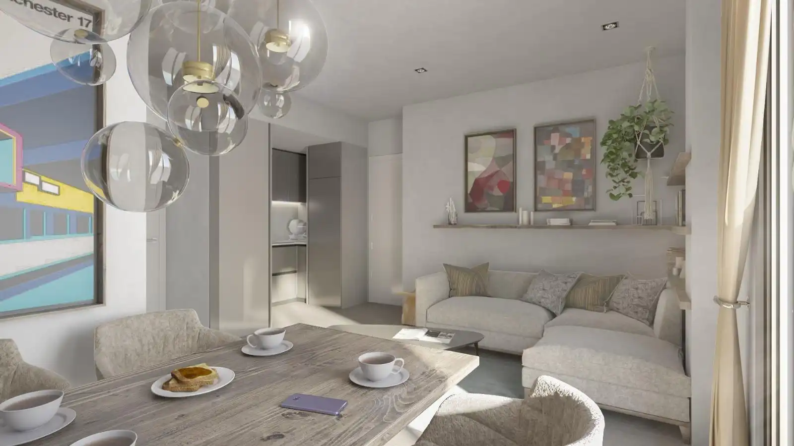Living room of Flat for sale in Mijas  with Air Conditioner, Heating and Terrace