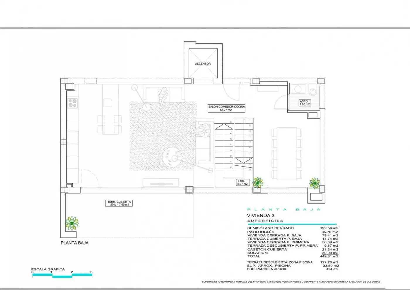 Chalet con piscina en venta en Calle carrer brasil, imagen 24