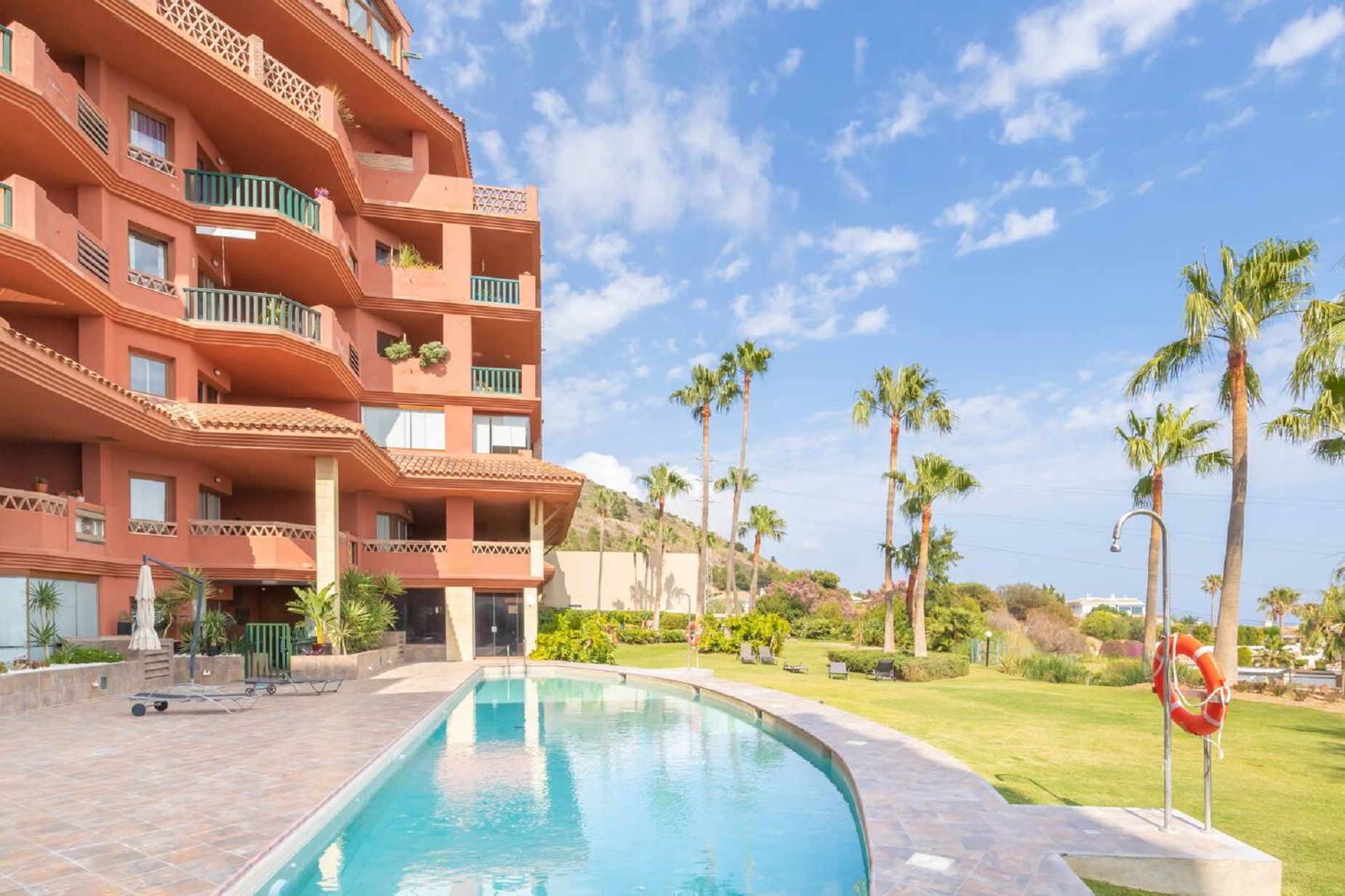 Swimming pool of Flat for sale in Benalmádena  with Air Conditioner, Terrace and Storage room