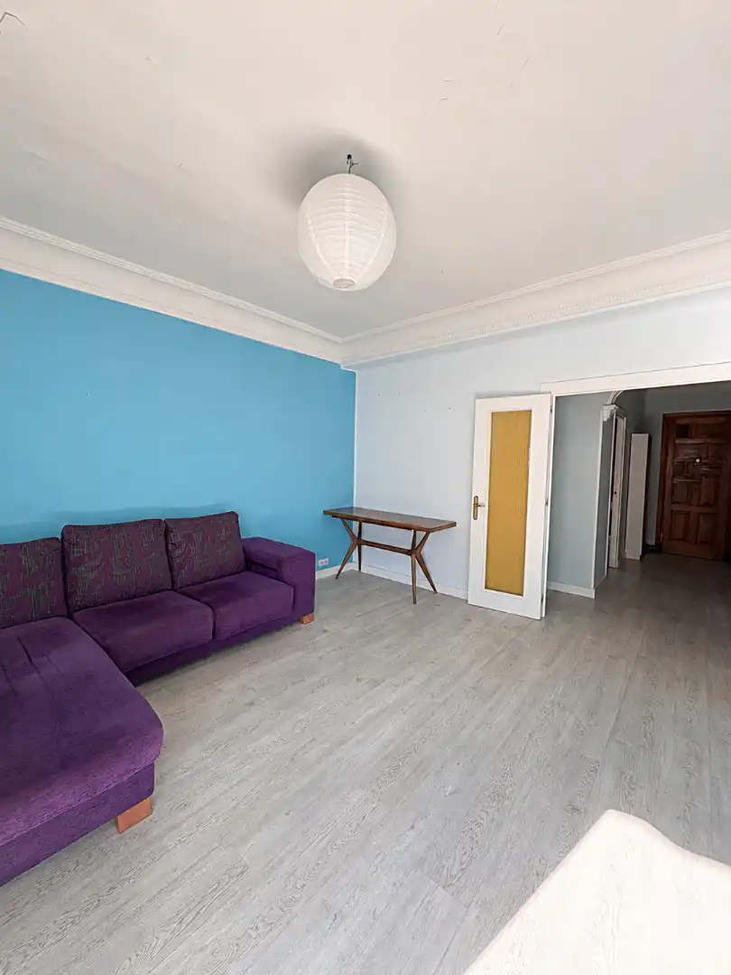 Wohnzimmer von Wohnung zum Verkauf in Madrid mit Klimaanlage und Balkon