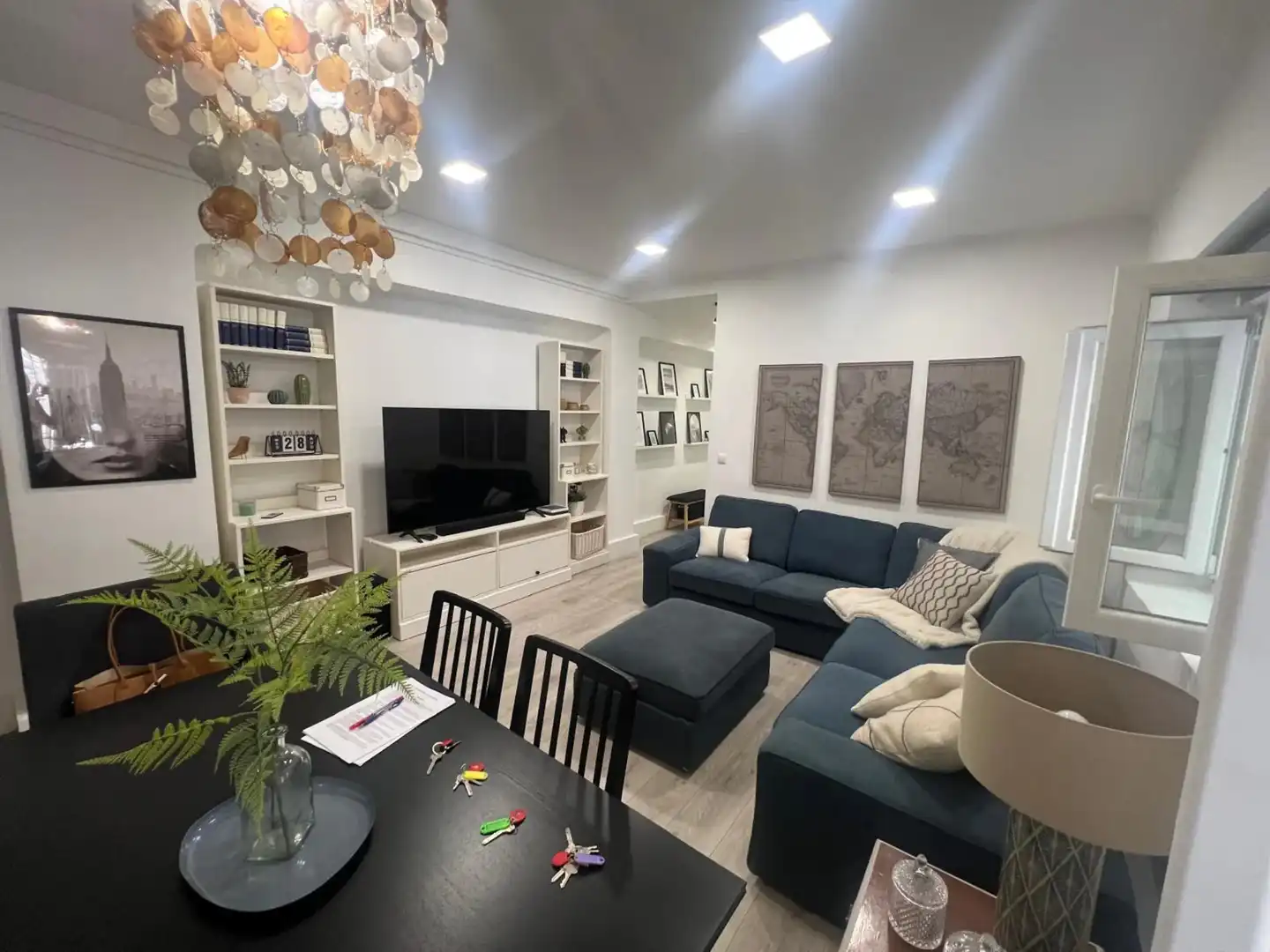 Living room of Flat for rent in Tetuán