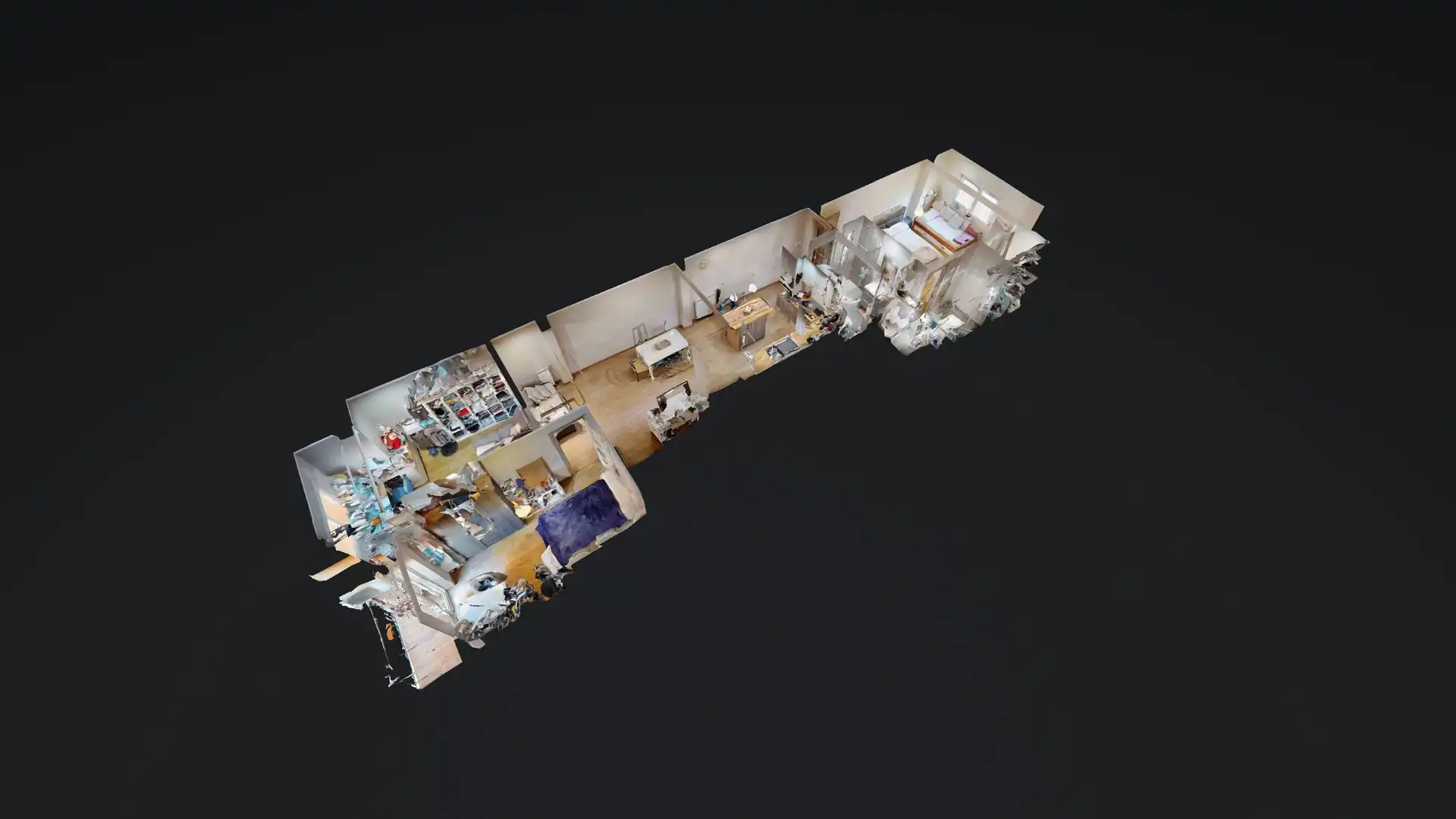 Bedroom of Flat for sale in Torrent  with Air Conditioner, Private garden and Balcony
