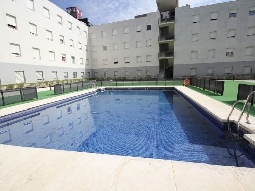 Piscina de Pis de lloguer en Bormujos amb Aire condicionat, Piscina i Moblat