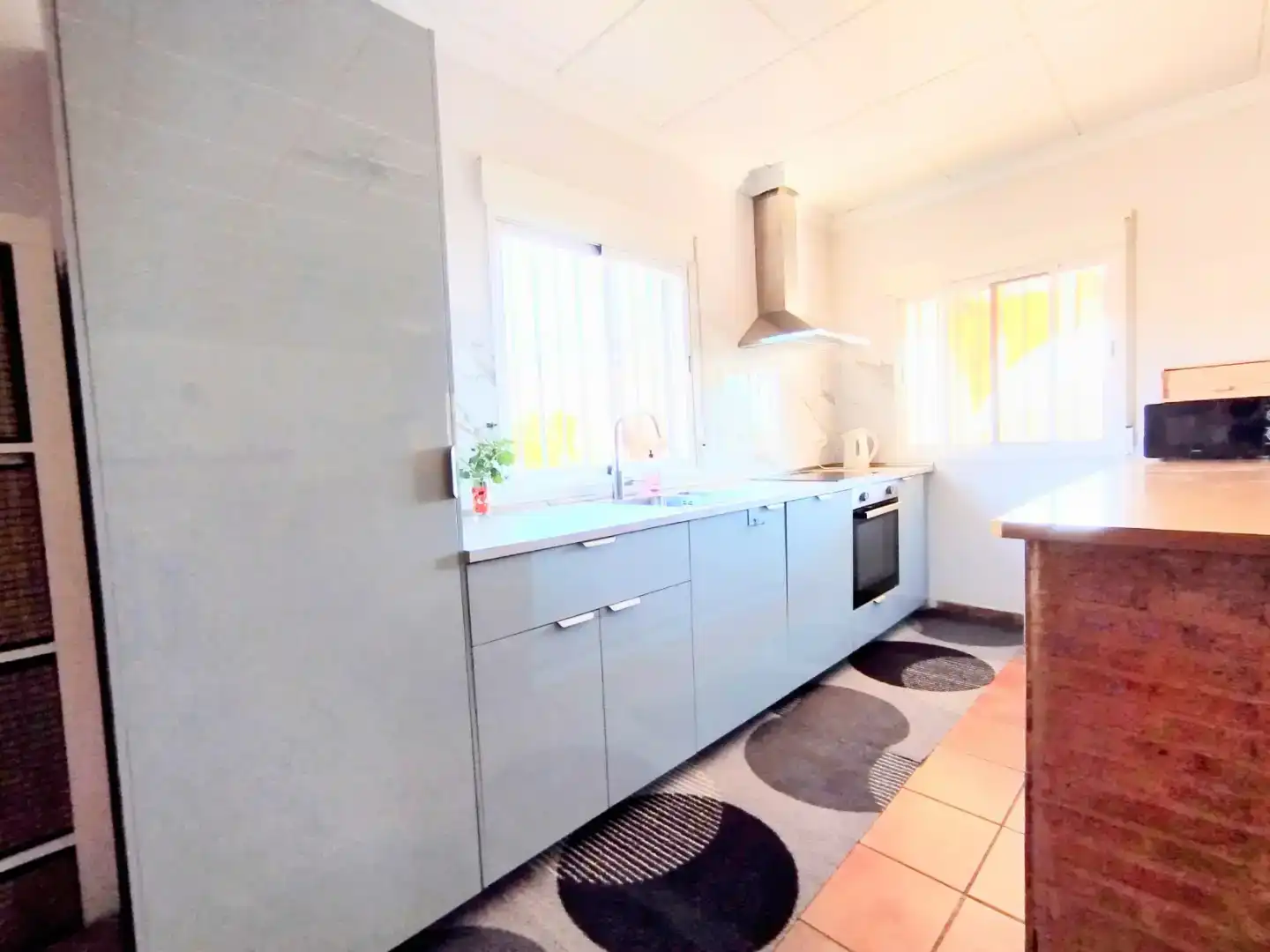 Cocina de Finca rústica en venta en Caudete con Aire acondicionado y Piscina