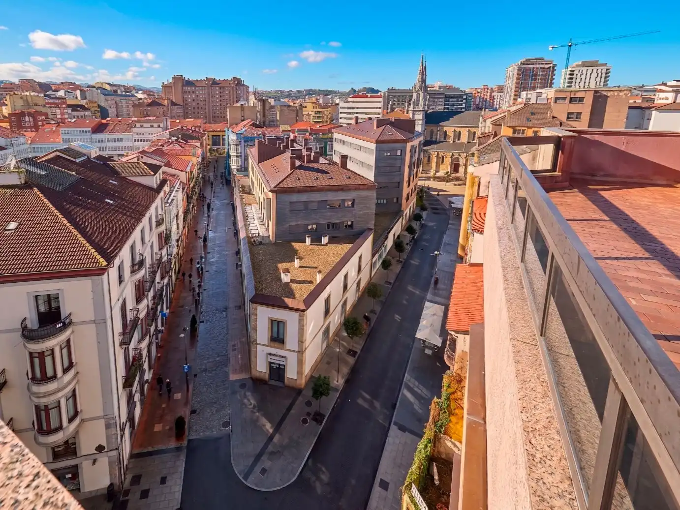 Exterior view of Attic for rent in Avilés  with Terrace