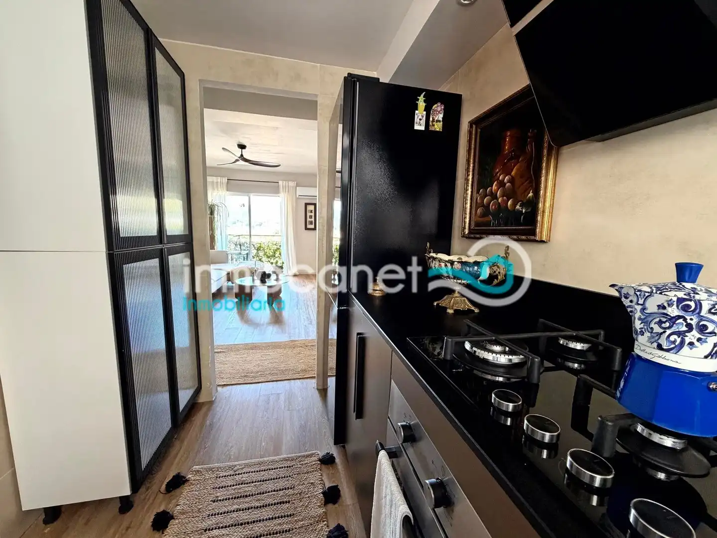 Kitchen of Apartments for sale in Oliva  with Air Conditioner and Balcony