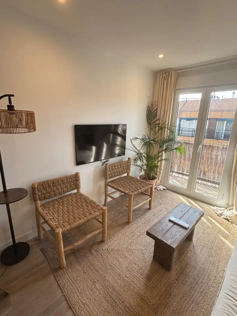 Living room of Flat for sale in Valencia  with Air Conditioner, Heating and Terrace