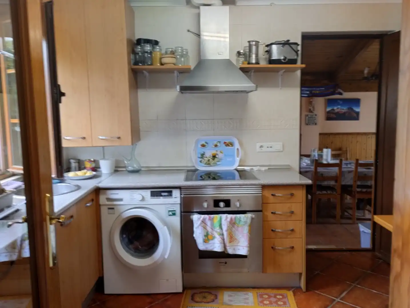 Cocina de Casa o chalet en venta en Hazas de Cesto con Calefacción, Jardín privado y Terraza