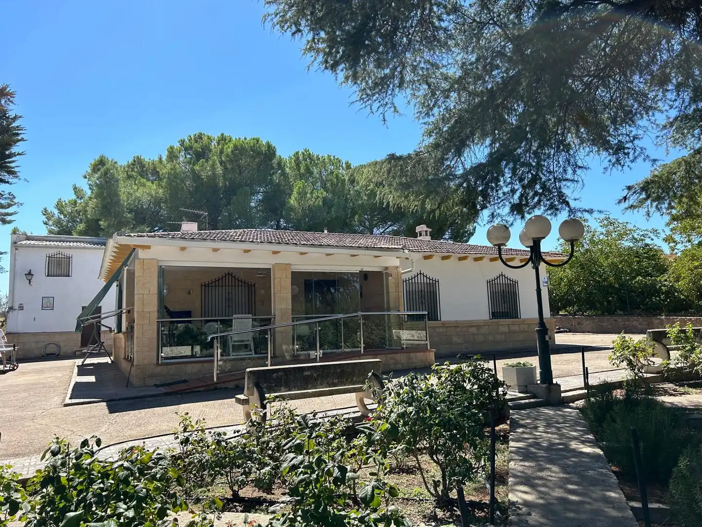 Exterior view of Houses for sale in Alcolea de Calatrava  with Air Conditioner, Heating and Terrace