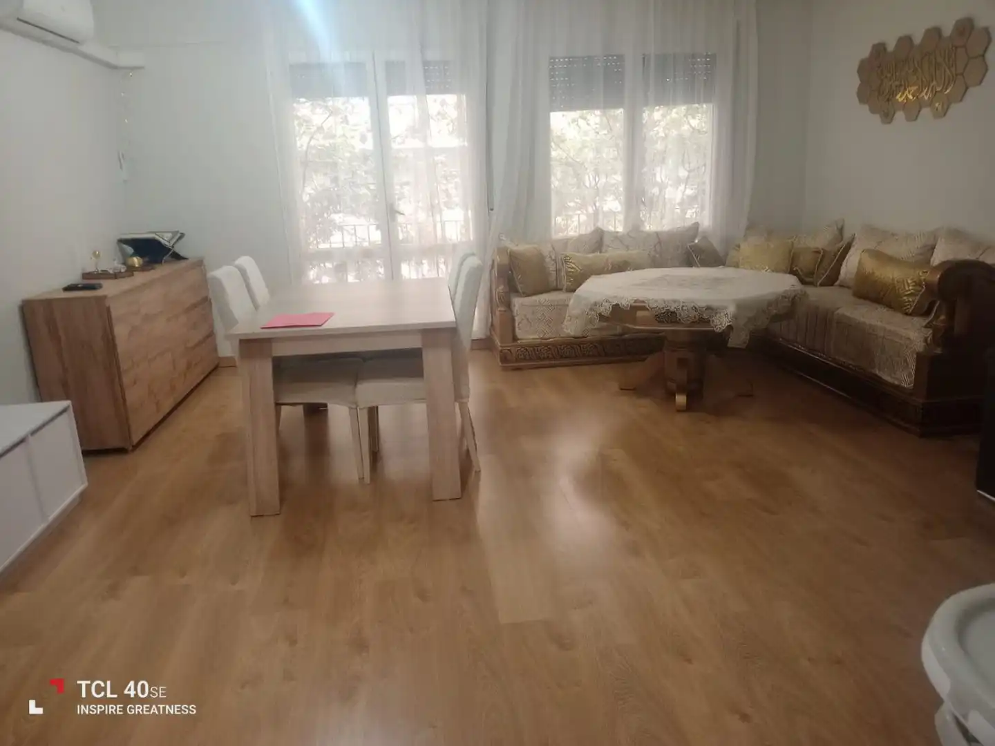 Sala de estar de Casa adosada en venta en Centre