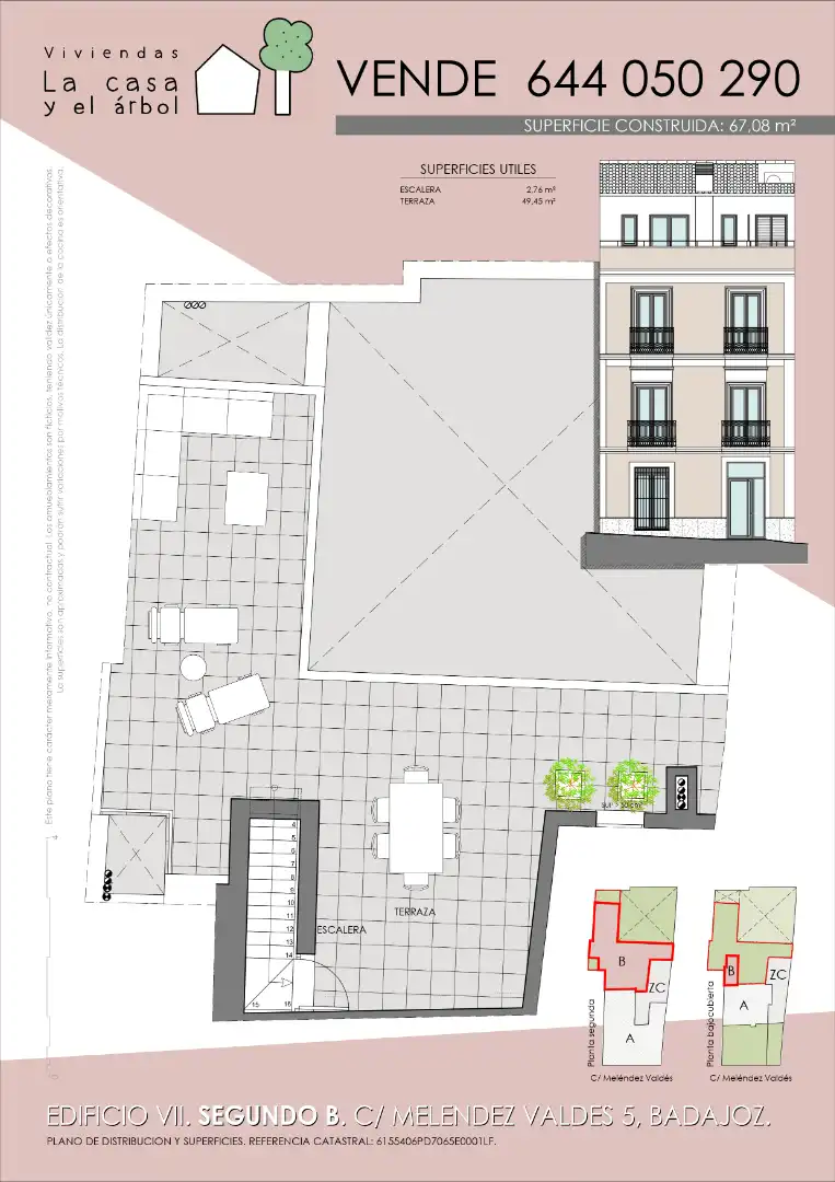 Ático con ascensor en venta en Meléndez Valdés 5, imagen 9