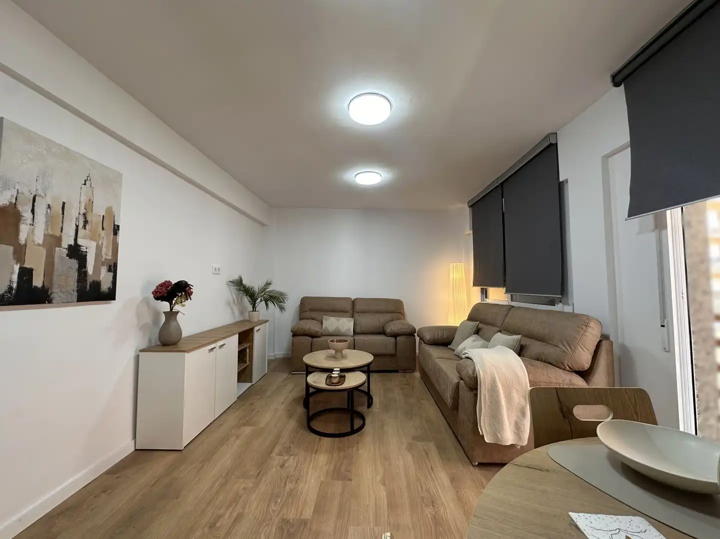 Wohnzimmer von Wohnung zum Verkauf in Albaida mit Heizung, Abstellraum und Möbliert