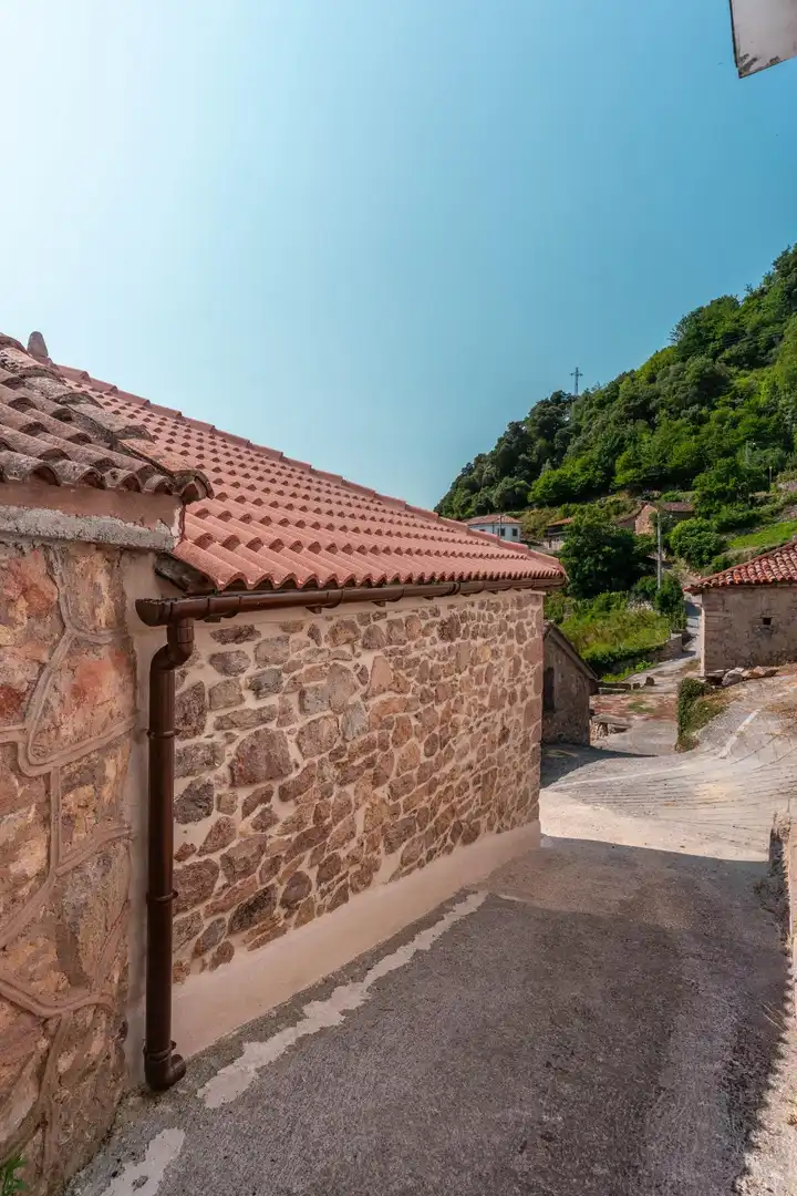 Vista exterior de Casa o chalet en venta en Somiedo con Aire acondicionado, Calefacción y Terraza