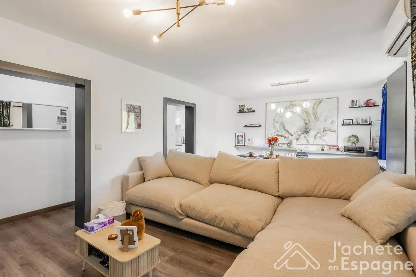 Sala de estar de Piso en venta en Alfafar con Aire acondicionado y Balcón