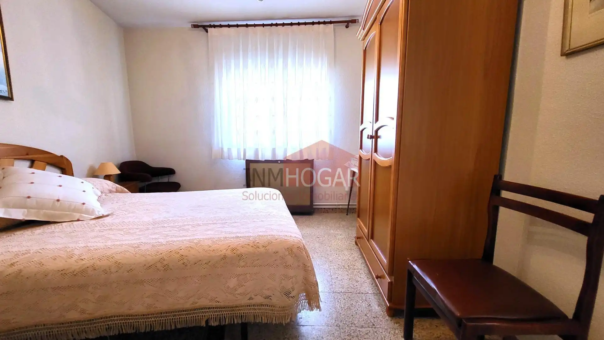 Bedroom of Flat for sale in Navalmoral  with Terrace, Storage room and Furnished