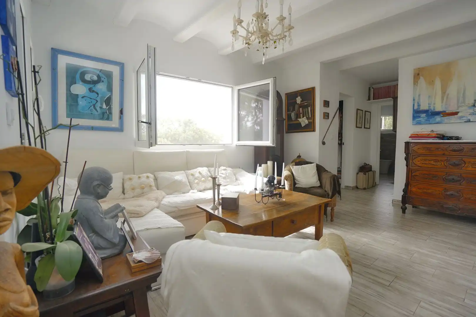 Living room of Houses for sale in Dénia  with Air Conditioner, Heating and Private garden