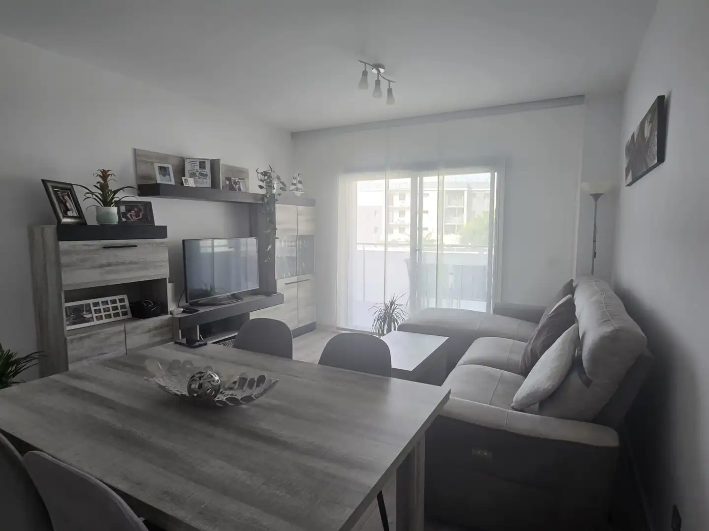 Living room of Flat for sale in Sant Pere de Ribes  with Air Conditioner, Terrace and Storage room
