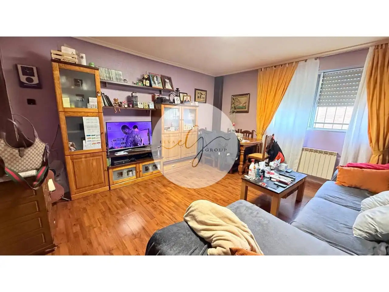 Sala de estar de Piso en venta en Pozaldez, Valladolid