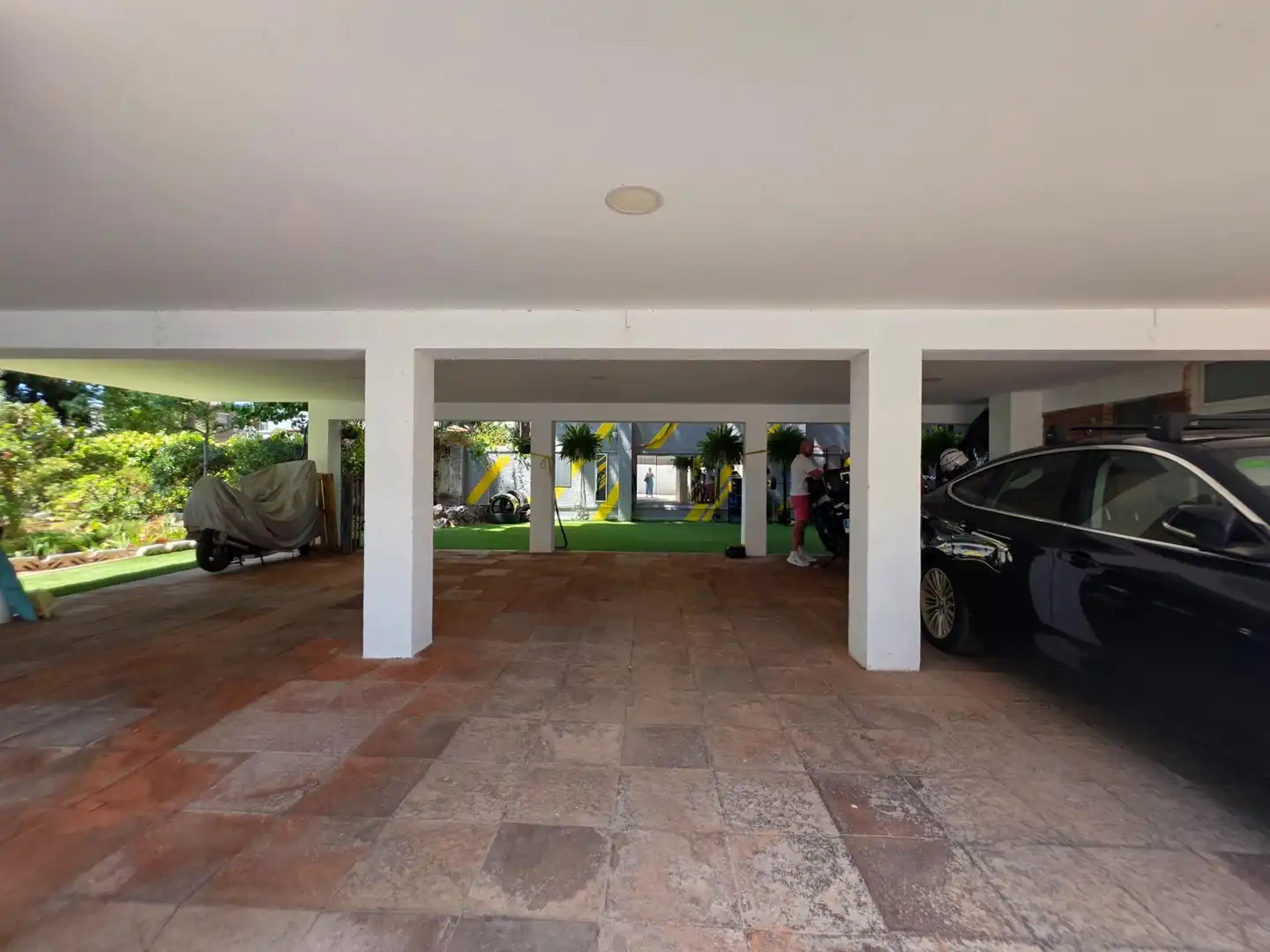 Parking of Flat for sale in Castelldefels  with Heating, Parquet flooring and Terrace