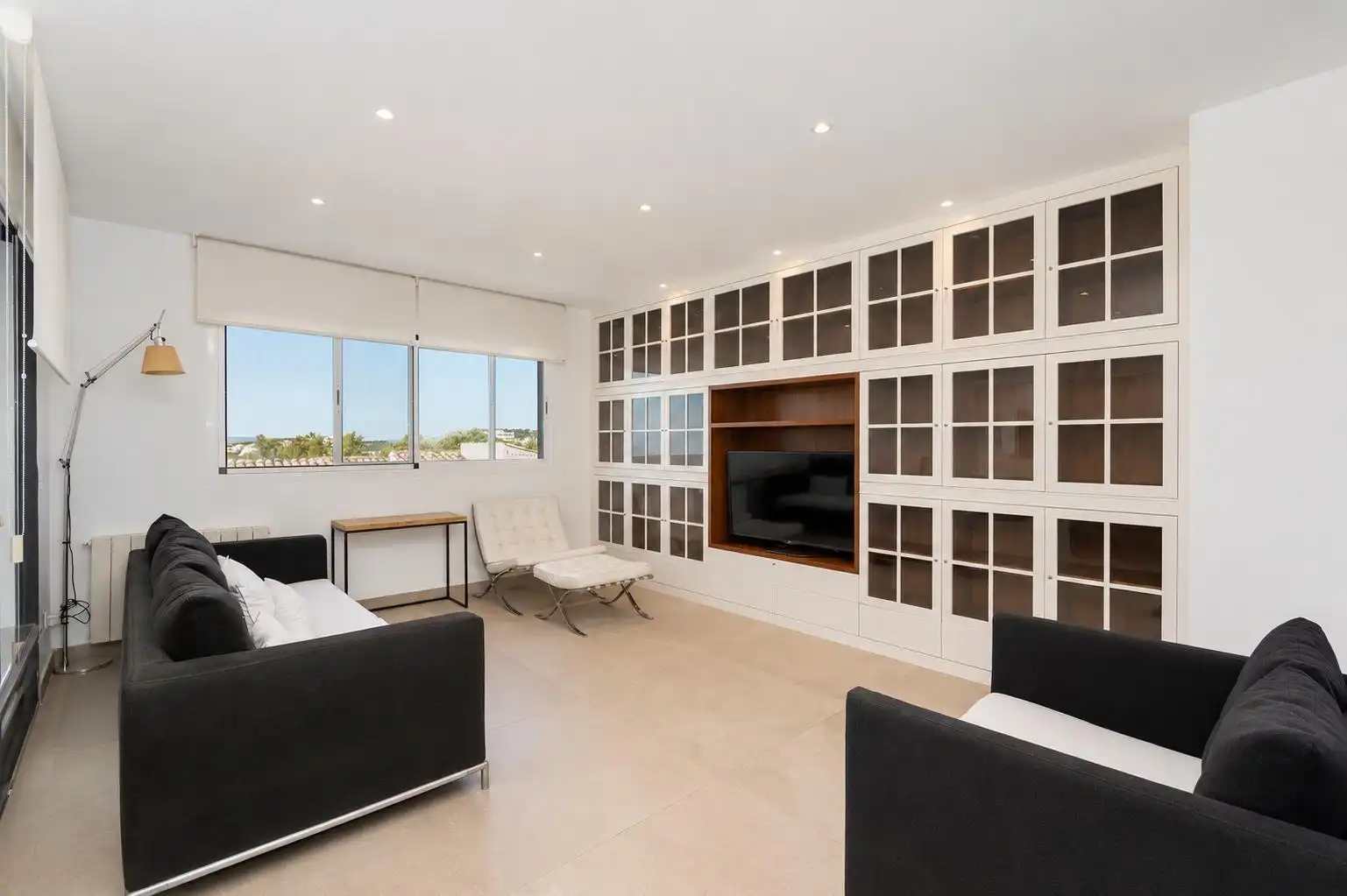 Sala d'estar de Dúplex en venda en  Palma de Mallorca amb Aire condicionat, Calefacció i Jardí privat