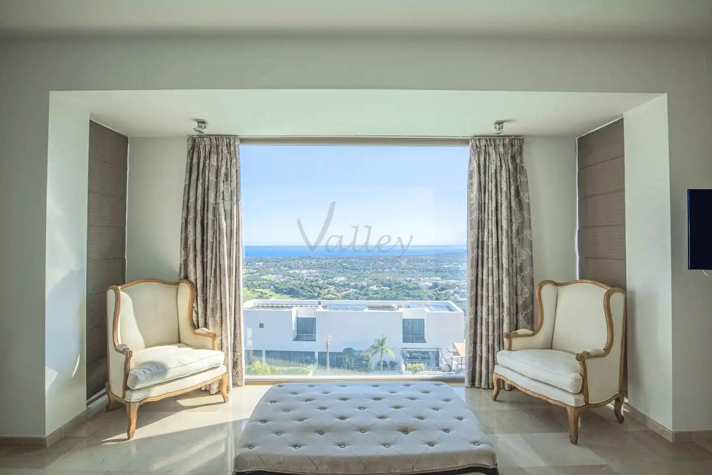 Sala de estar de Casa o chalet de alquiler en Sotogrande con Aire acondicionado, Jardín privado y Terraza