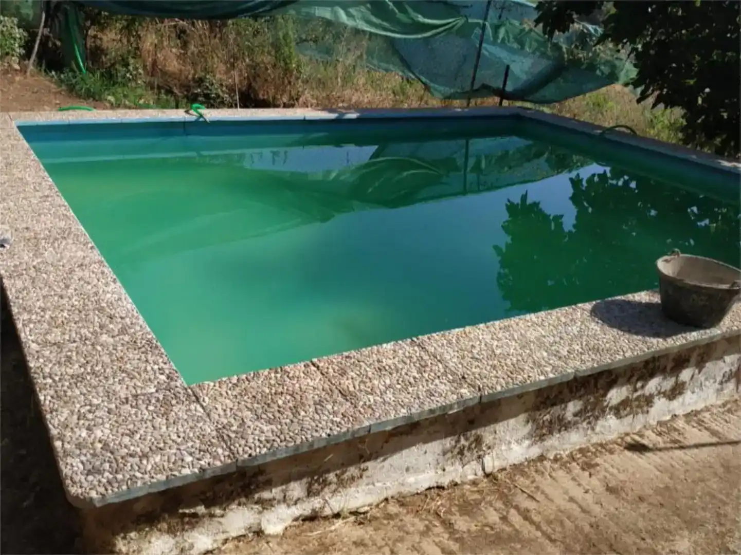Swimming pool of Land for sale in Garbayuela, Badajoz