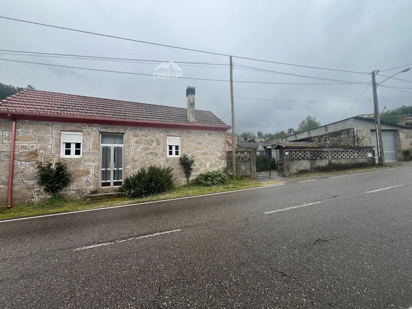 Exterior view of Houses for sale in Padrenda  with Terrace and Furnished