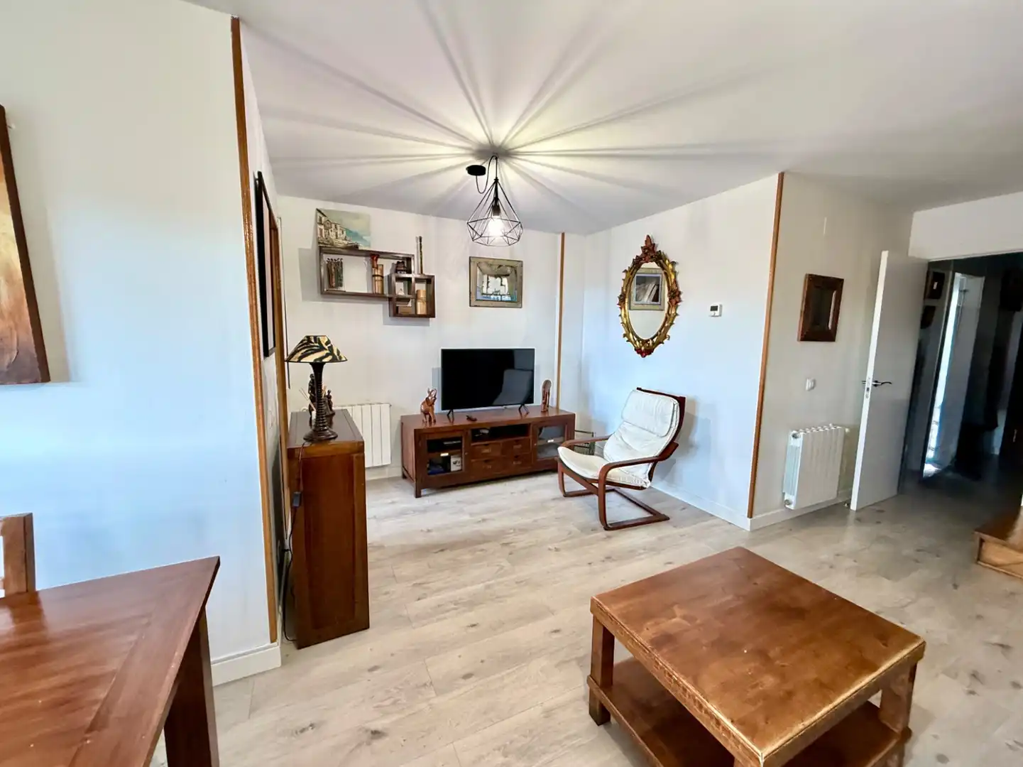 Sala de estar de Piso en venta en Piélagos con Calefacción, Parquet y Terraza