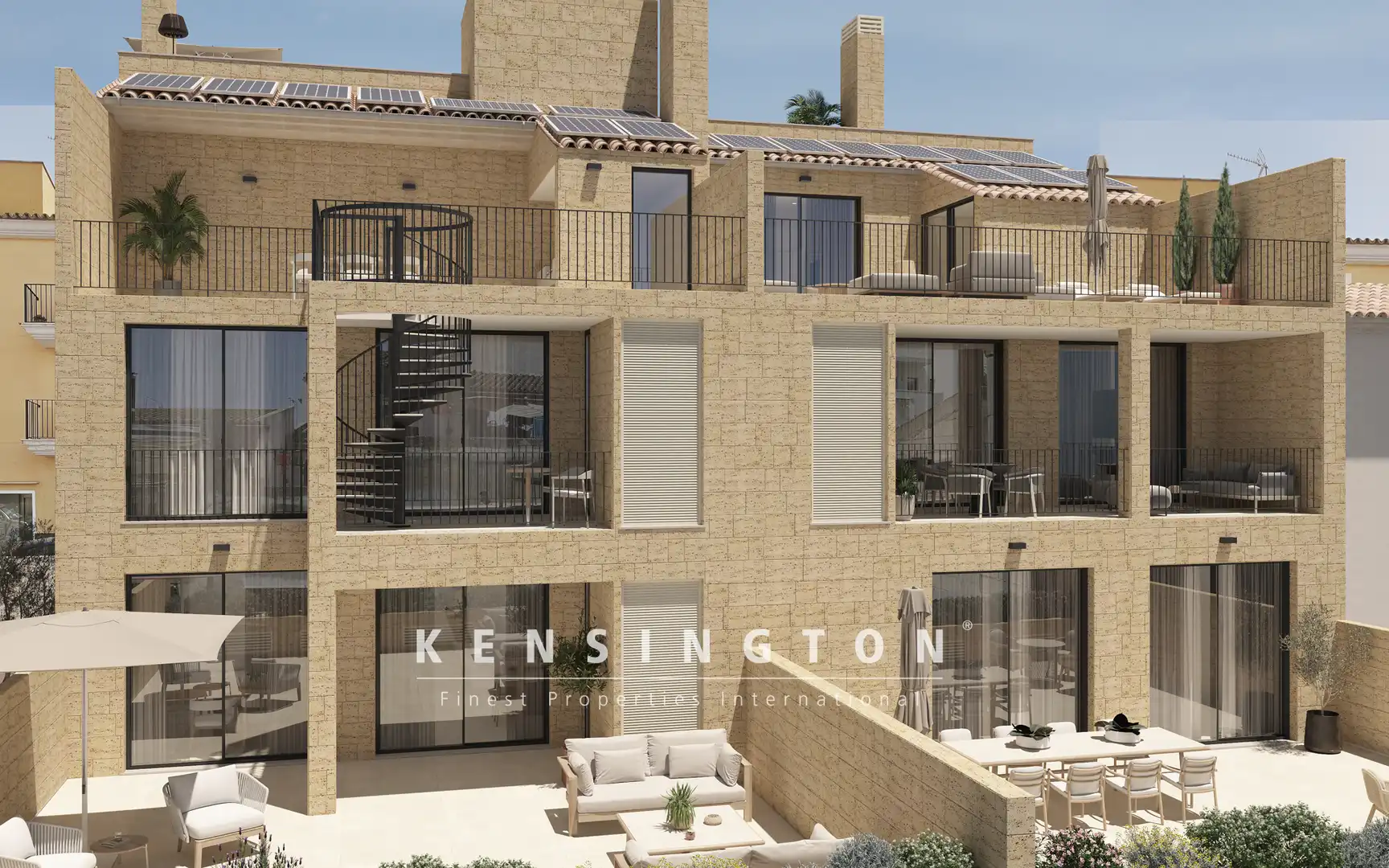 Exterior view of Apartments for sale in Artà  with Air Conditioner, Heating and Terrace