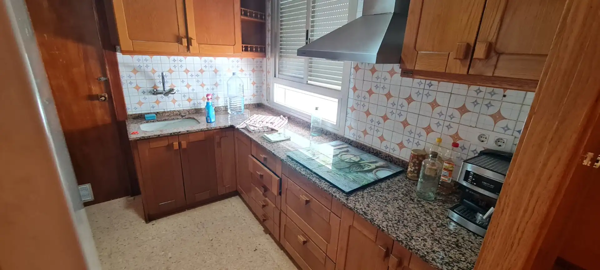 Cocina de Piso de alquiler en La Vall d'Uixó con Amueblado, Lavadora y Microondas
