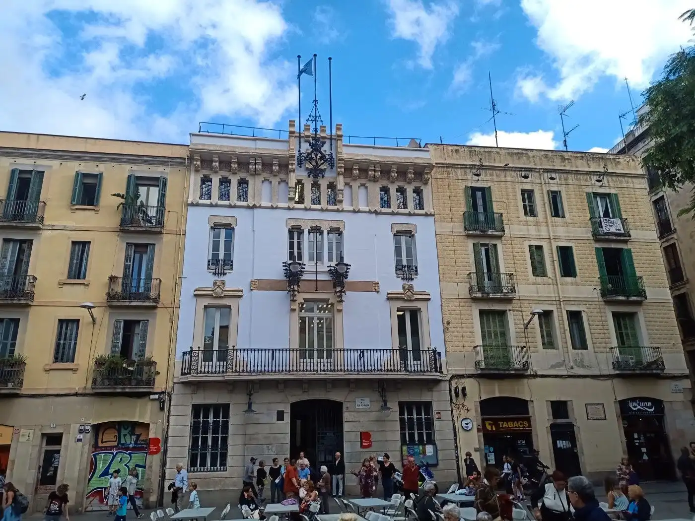 Vista exterior de Local en venta en Barcelona con Aire acondicionado, Calefacción y Amueblado