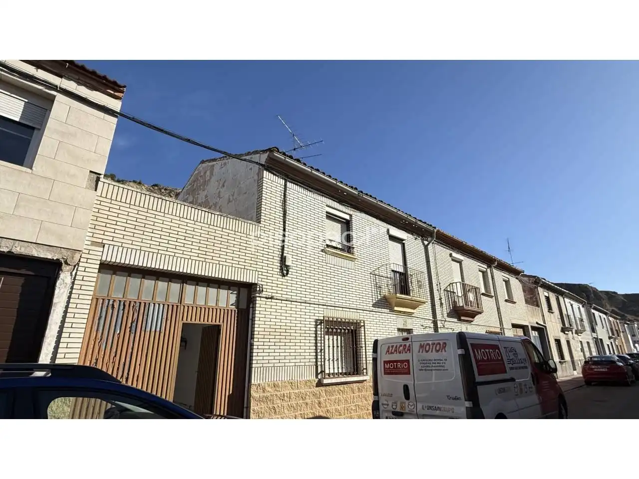 Vista exterior de Casa o chalet en venta en Azagra con Calefacción