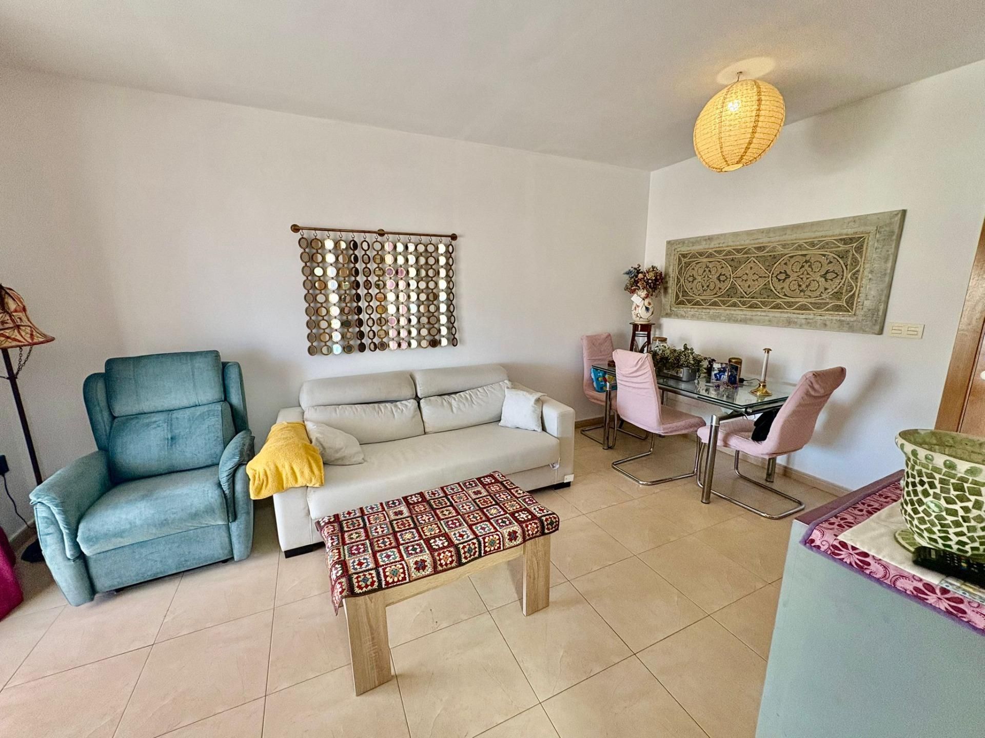 Sala d'estar de Apartament en venda en Puerto Lumbreras amb Aire condicionat, Terrassa i Traster