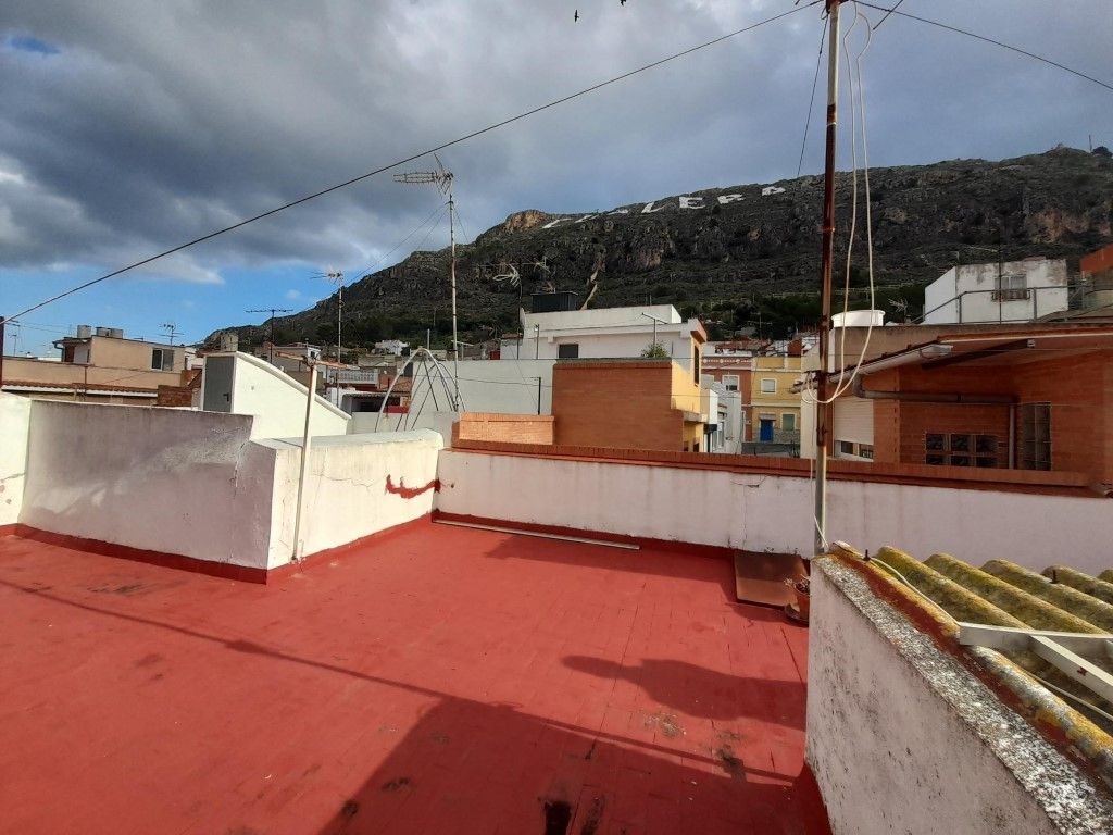 Exterior view of Single-family semi-detached for sale in Cullera