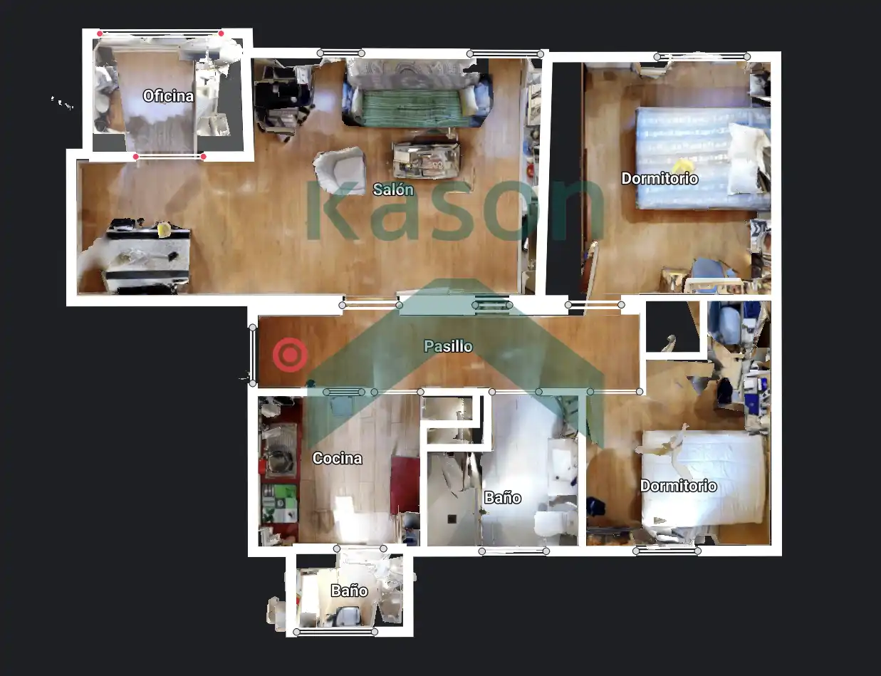 Bedroom of Flat for sale in Madrid  with Air Conditioner and Heating