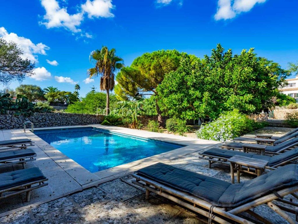 Garden of House or chalet for sale in Maó