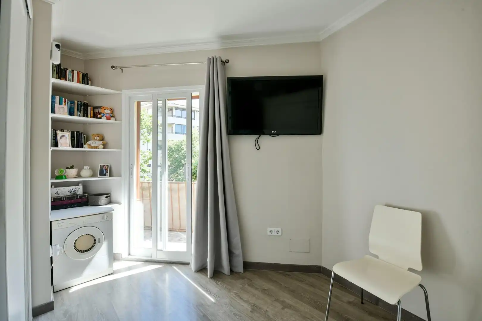 Living room of Flat for sale in  Palma de Mallorca  with Air Conditioner, Storage room and Balcony