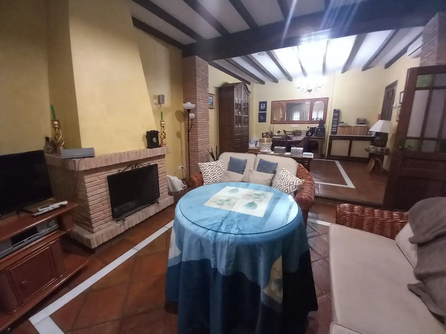 Sala d'estar de Casa o xalet en venda en Ronda amb Aire condicionat, Calefacció i Terrassa