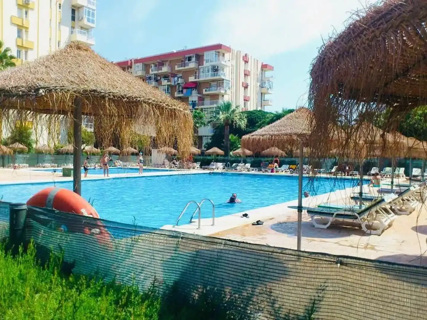 Swimming pool of Study for sale in Benalmádena  with Air Conditioner, Heating and Furnished